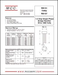 Click here to download RB154 Datasheet