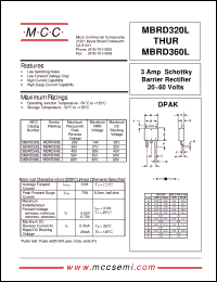 Click here to download MBRD320L Datasheet