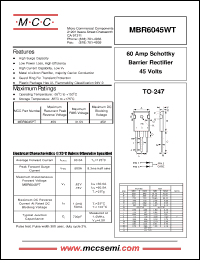 Click here to download MBR6045WT Datasheet