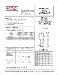 Click here to download MBR6030PT Datasheet