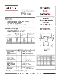 Click here to download FST8440SL Datasheet