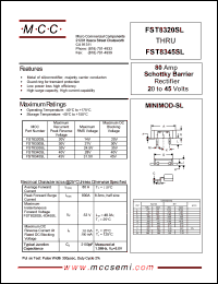 Click here to download FST8345SL Datasheet