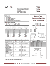 Click here to download FR8 Datasheet