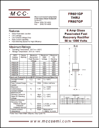 Click here to download FR602GP Datasheet