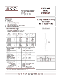 Click here to download FR303GP Datasheet