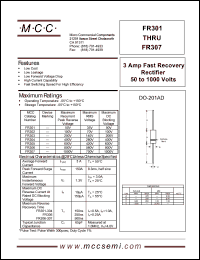 Click here to download FR305 Datasheet