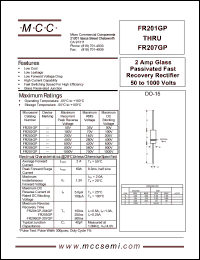 Click here to download FR201GP Datasheet