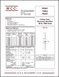 Click here to download FR204 Datasheet