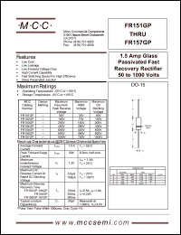 Click here to download FR157GP Datasheet