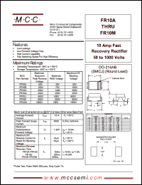 Click here to download FR10 Datasheet