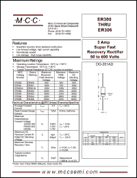 Click here to download ER301 Datasheet