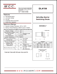 Click here to download DL4154 Datasheet