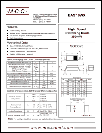 Click here to download BAS16 Datasheet