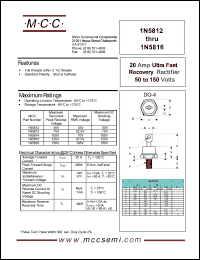Click here to download 1N5816 Datasheet