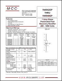 Click here to download 1N4948GP Datasheet