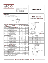 Click here to download MMBT4401 Datasheet