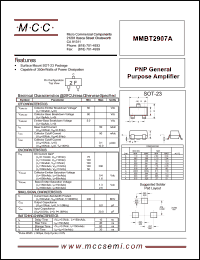 Click here to download MMBT2907A Datasheet