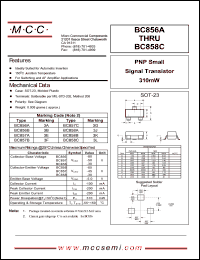 Click here to download BC857C Datasheet