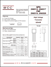 Click here to download 2N6519 Datasheet