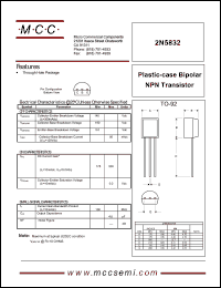 Click here to download 2N5832 Datasheet