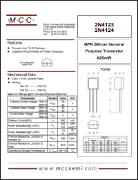 Click here to download 2N4123 Datasheet