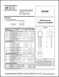 Click here to download 2N3906 Datasheet