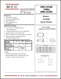 Click here to download SMCJ5367 Datasheet