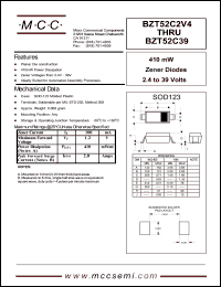 Click here to download BZT52C6V8 Datasheet