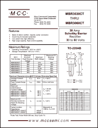Click here to download MBR3050 Datasheet