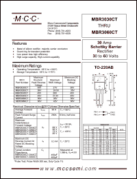 Click here to download MBR3050CT Datasheet