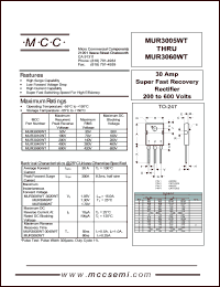 Click here to download MUR3020 Datasheet