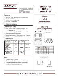 Click here to download SMAJ4752 Datasheet