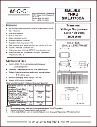Click here to download SMLJ50 Datasheet