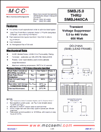 Click here to download SMBJ180A Datasheet