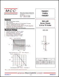 Click here to download 1N5262-TP Datasheet