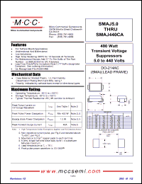 Click here to download SMAJ440CA-TP Datasheet