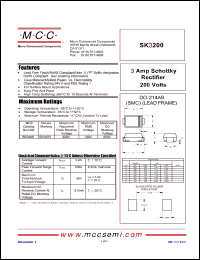 Click here to download SK3200-TP Datasheet