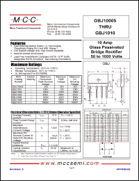 Click here to download GBJ1006-BP Datasheet