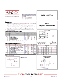 Click here to download DTA143ZCA-TP Datasheet