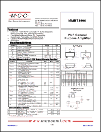 Click here to download MMBT3906-TP Datasheet