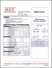 Click here to download MMBT2222AT-TP Datasheet