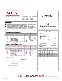 Click here to download DTA143ZE-TP Datasheet