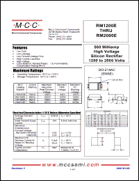 Click here to download RM1800E Datasheet