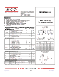 Click here to download MMBT2222A-TP Datasheet