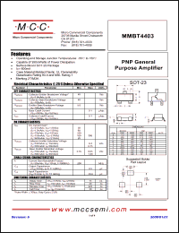 Click here to download MMBT4403-TP Datasheet