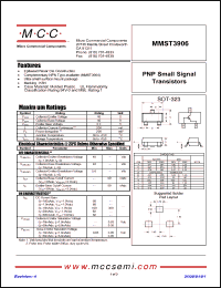 Click here to download MMST3906-TP Datasheet