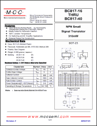 Click here to download BC817-16-TP Datasheet