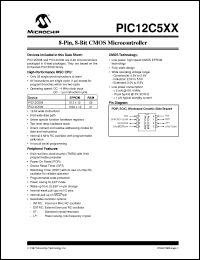 Click here to download PIC12C508-04 Datasheet