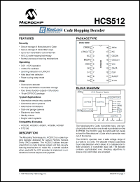Click here to download HCS512T-/SN Datasheet