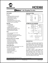 Click here to download HCS360T-I/P Datasheet